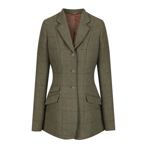 Claydon Beaufort Tweed Riding Jacket - Claydon Green