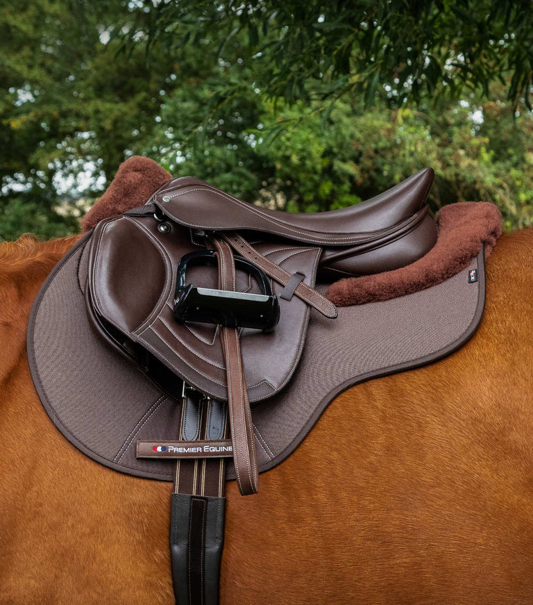 Premier Equine Close Contact Airtechnology Shockproof Wool Saddle Pad
