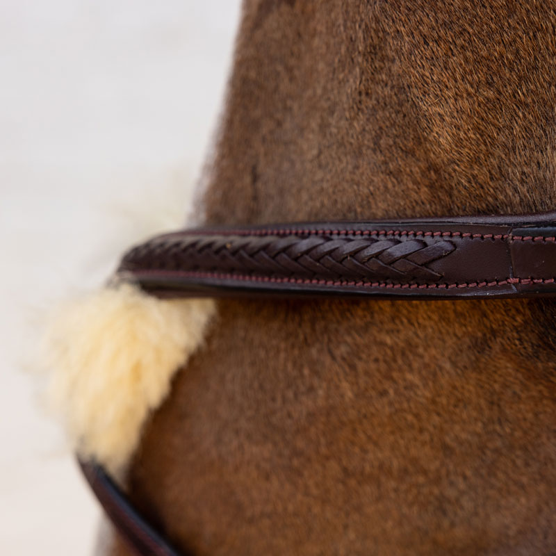 Dy'on New English Plaited Fig 8 Bridle