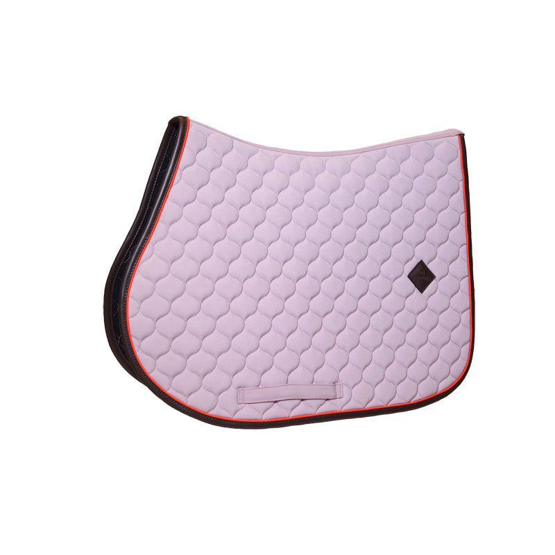 Kentucky Saddle Pad Onion Quilt Neon Leather Jumping