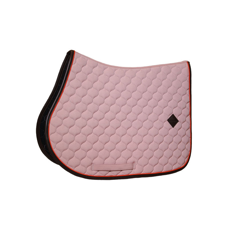 Kentucky Saddle Pad Onion Quilt Neon Leather Jumping