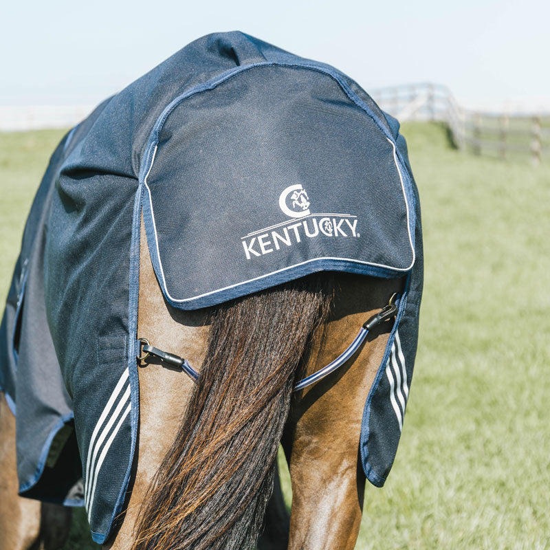 Kentucky Turnout Rug All Weather Waterproof Comfort - Navy