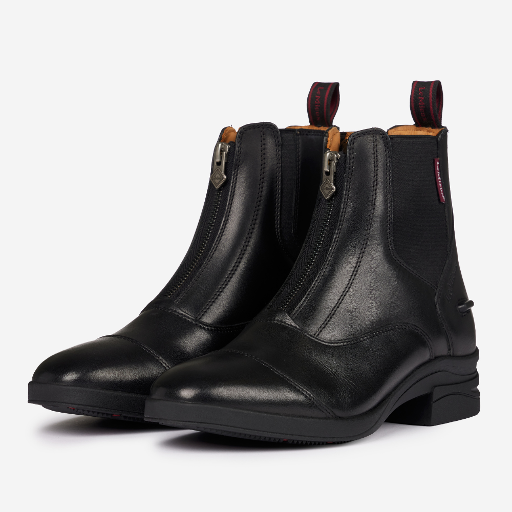 LeMieux Zip Paddock Boot -Black