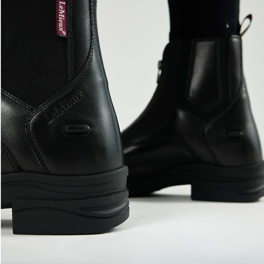 LeMieux Zip Paddock Boot -Black