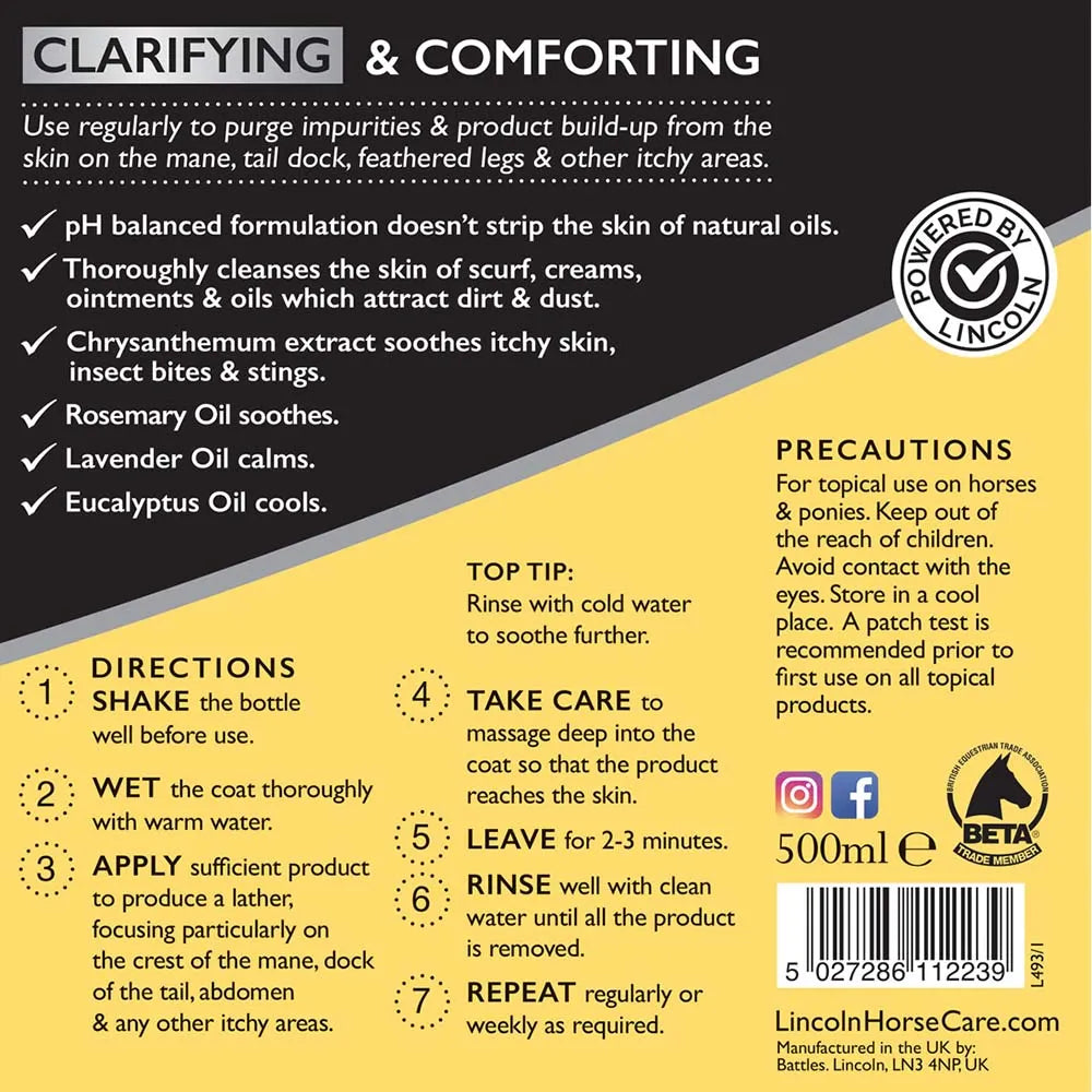 Lincoln Itchy Switchy SOS Shampoo