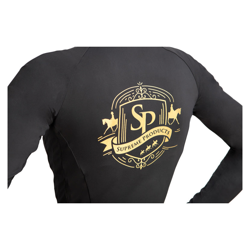 Supreme Products Active Show Rider Base Layer - Black-Gold