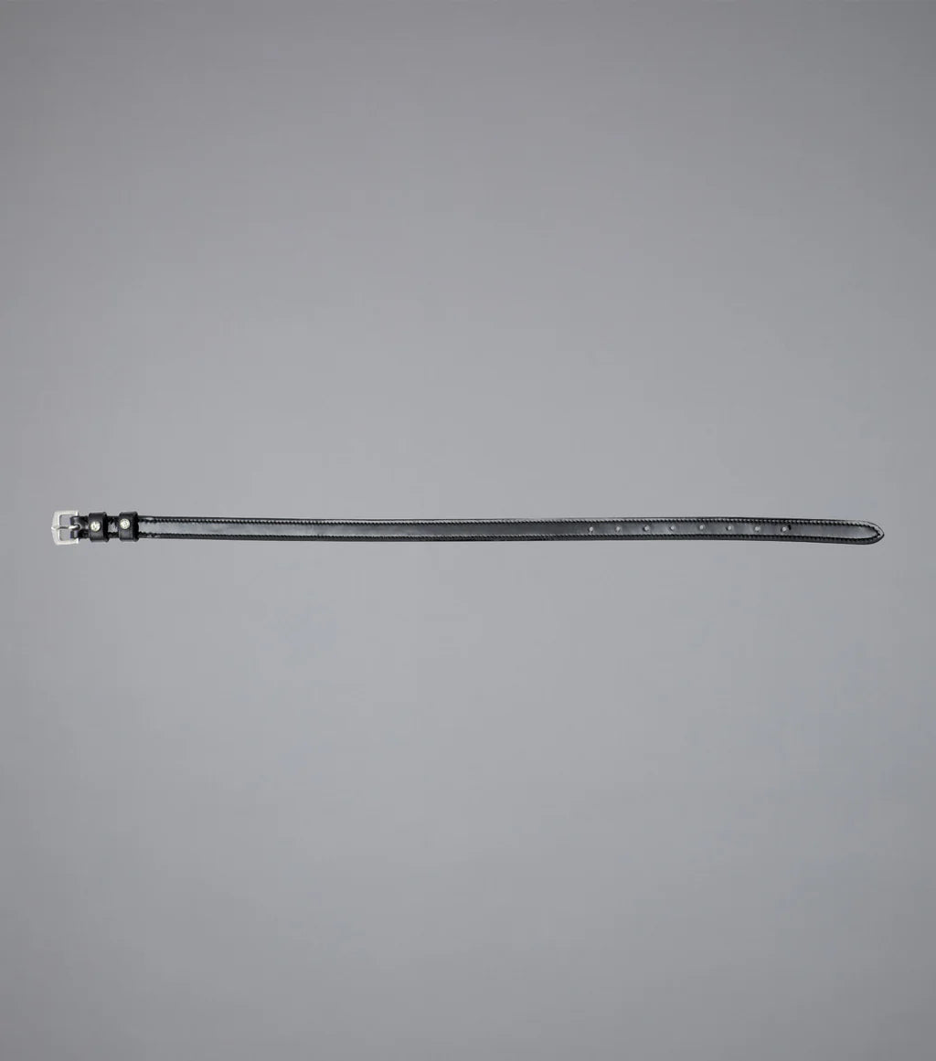 Premier Equine Patent Leather Spur Straps - Black