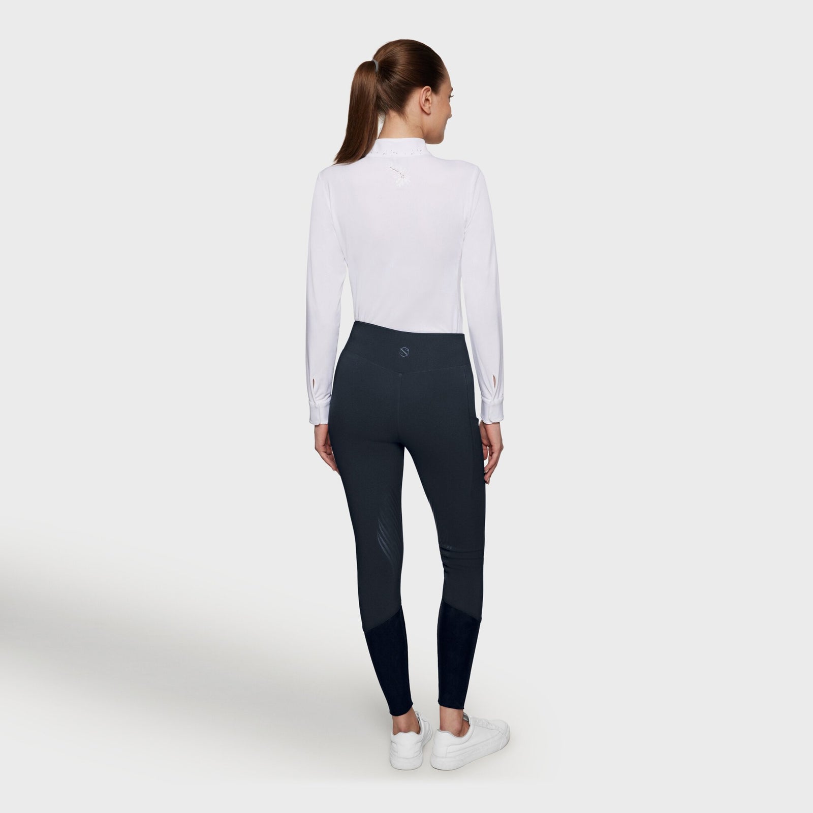 Samshield Alpha Knee Grip Riding Tights Navy