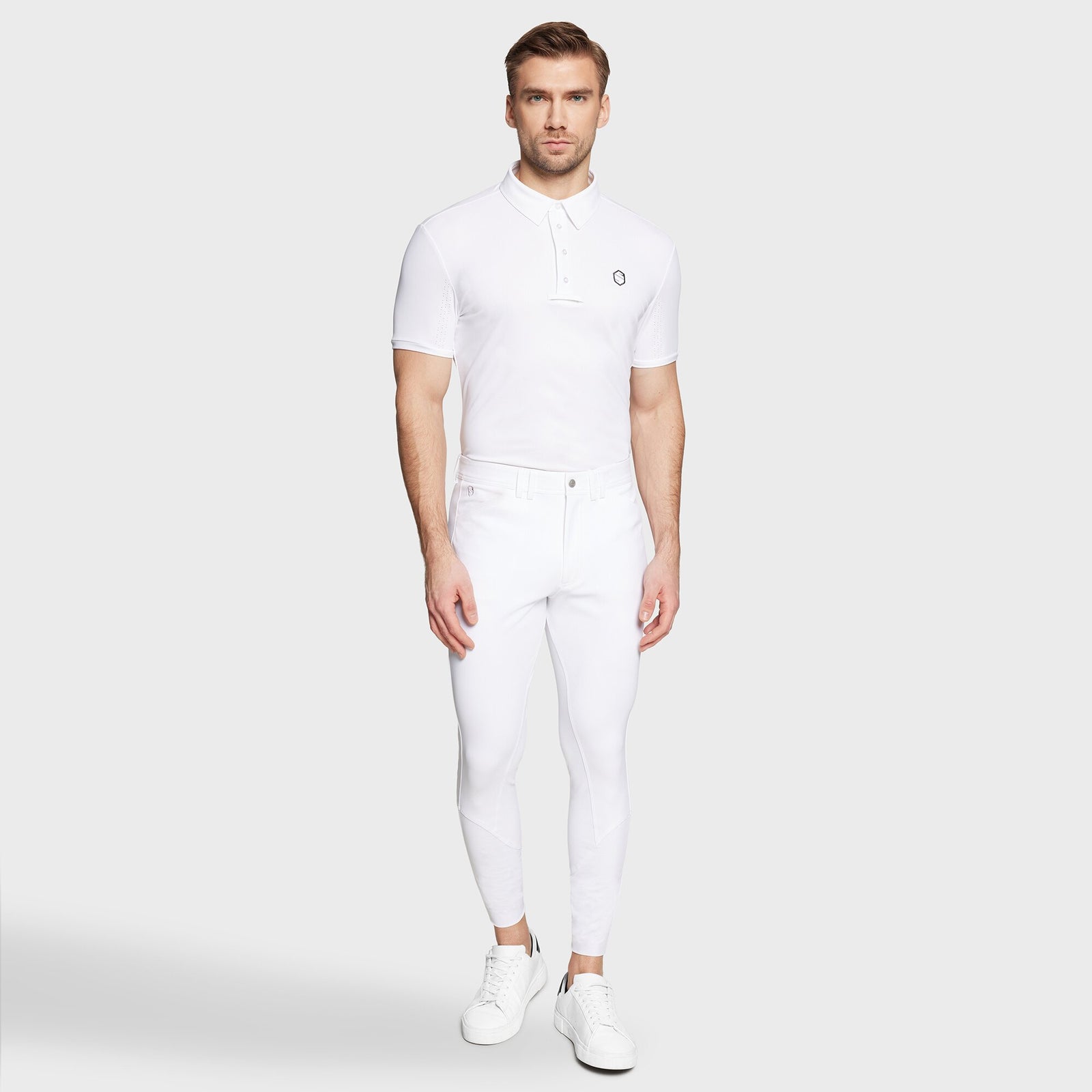 Samshield Raphael Full Grip Mens Breeches White