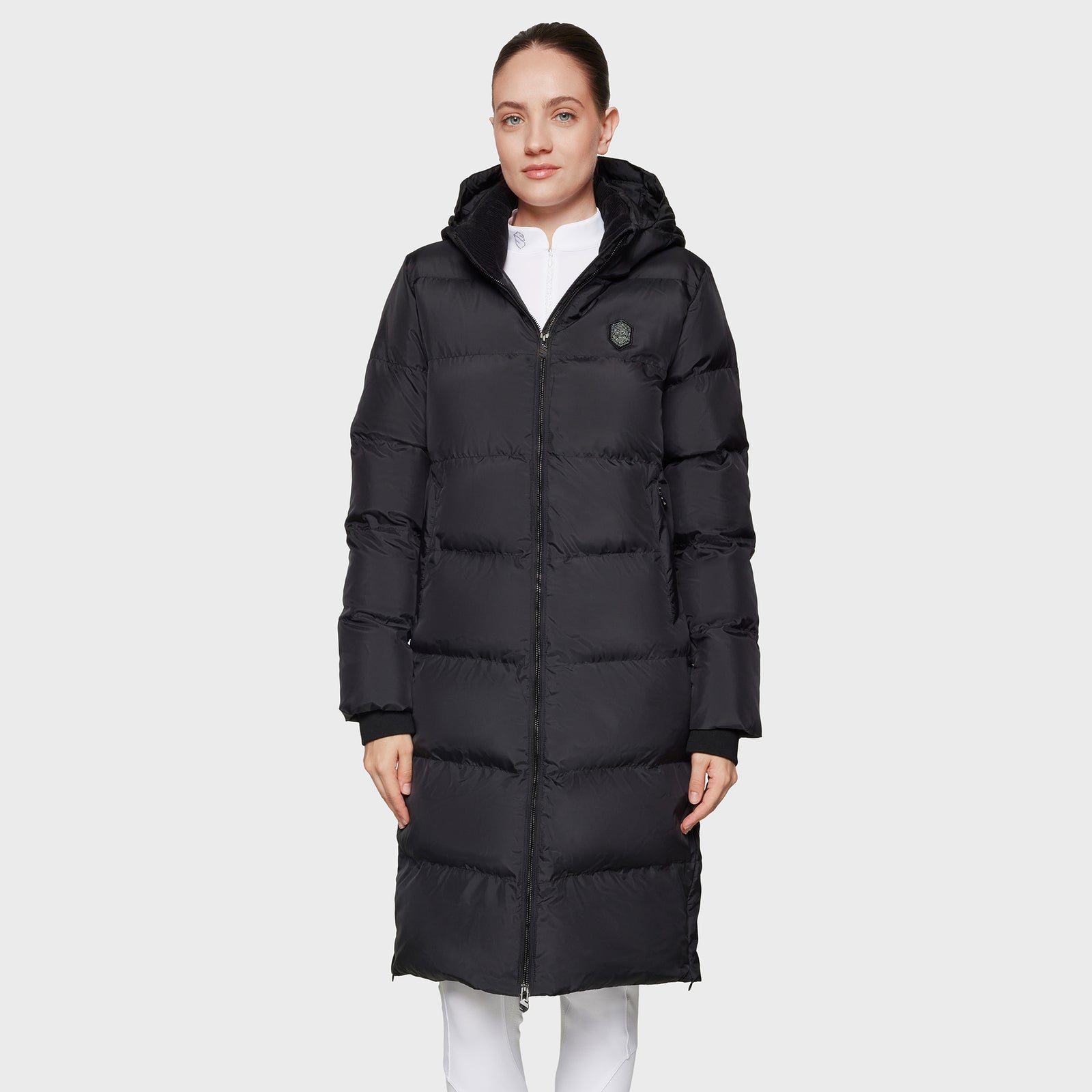 Samshield Sierra Long Quilted Puffer Coat - Black FW25