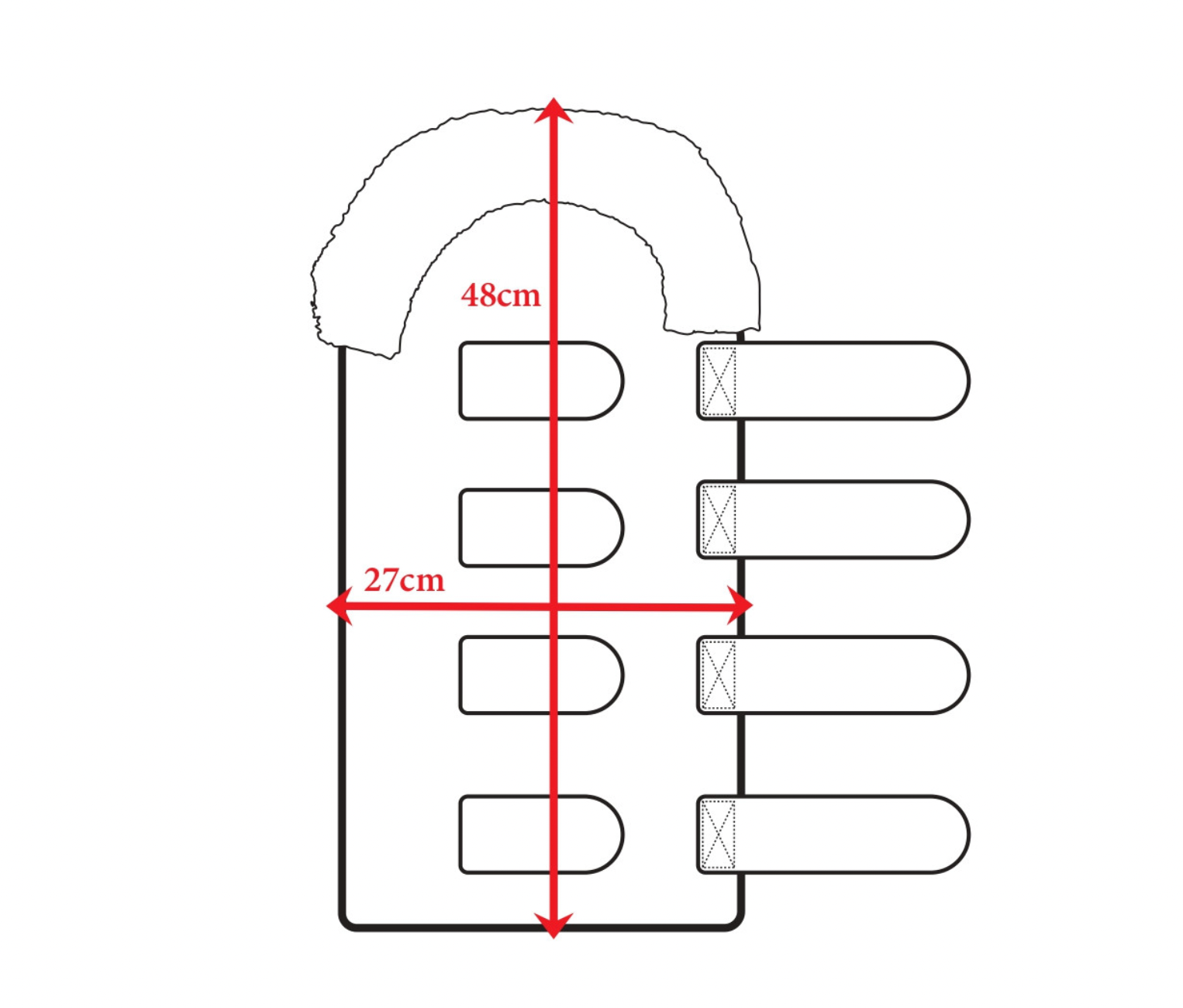 ARMA SupaFleece Quilted Tail Guard
