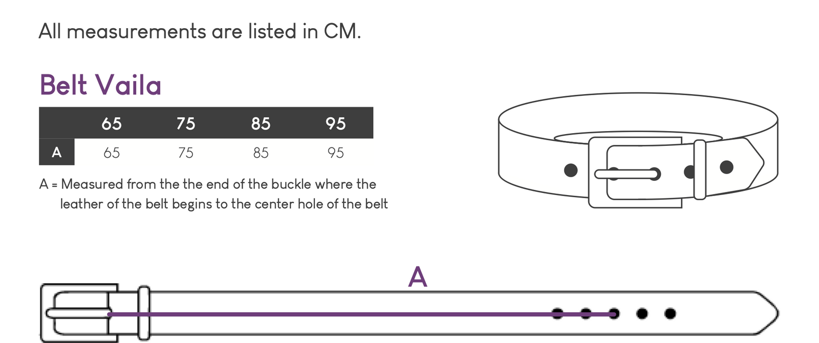 Vaila Competition Belt