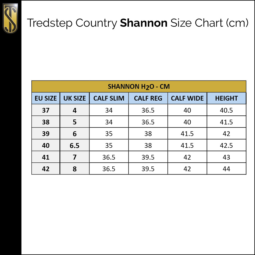 Tredstep Shannon Side Zip Country Boots