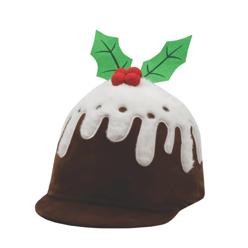 Christmas Plum Pudding Hat Silk