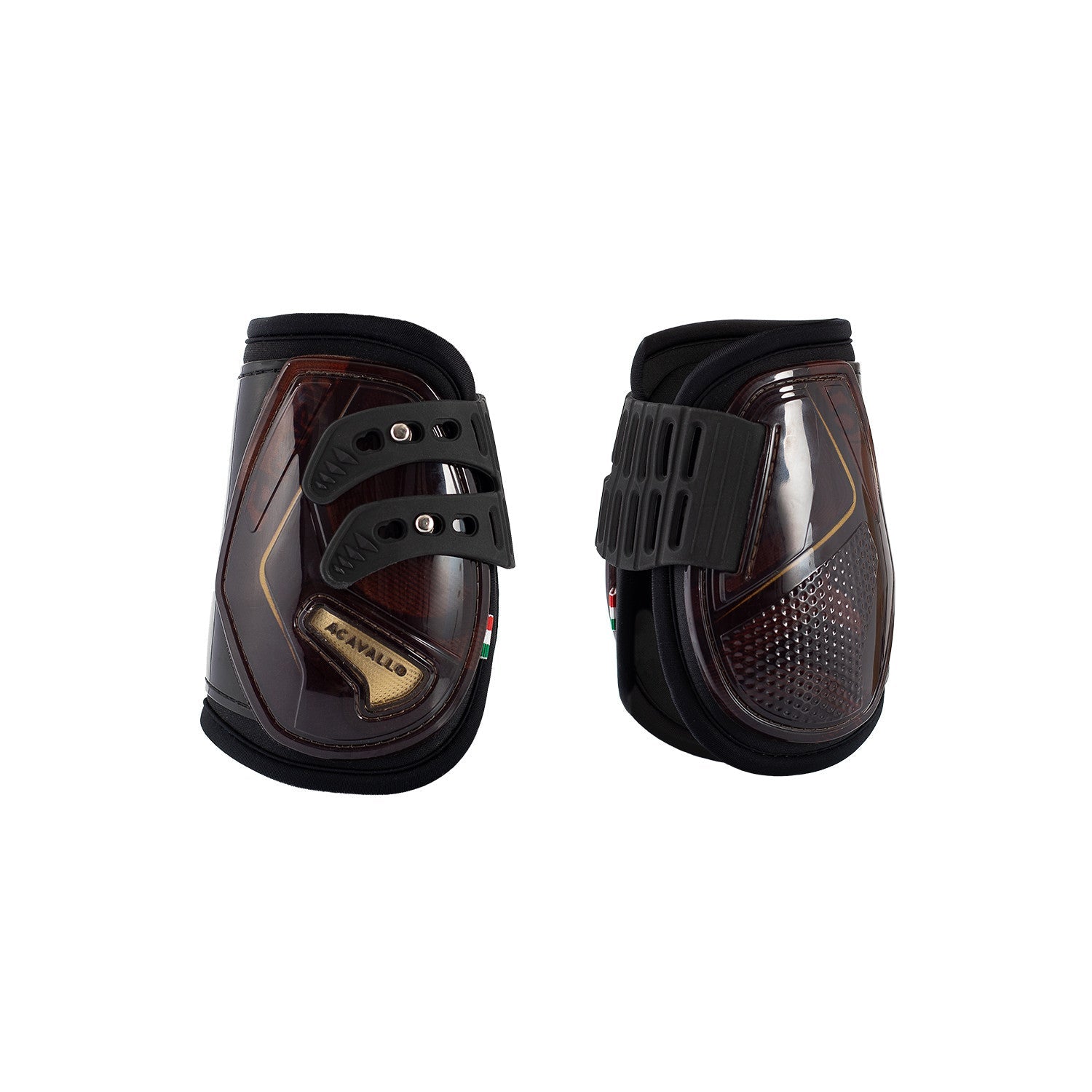 Acavallo Opera Fetlock Boots Elastic and Button Fastening - Nags Essentials