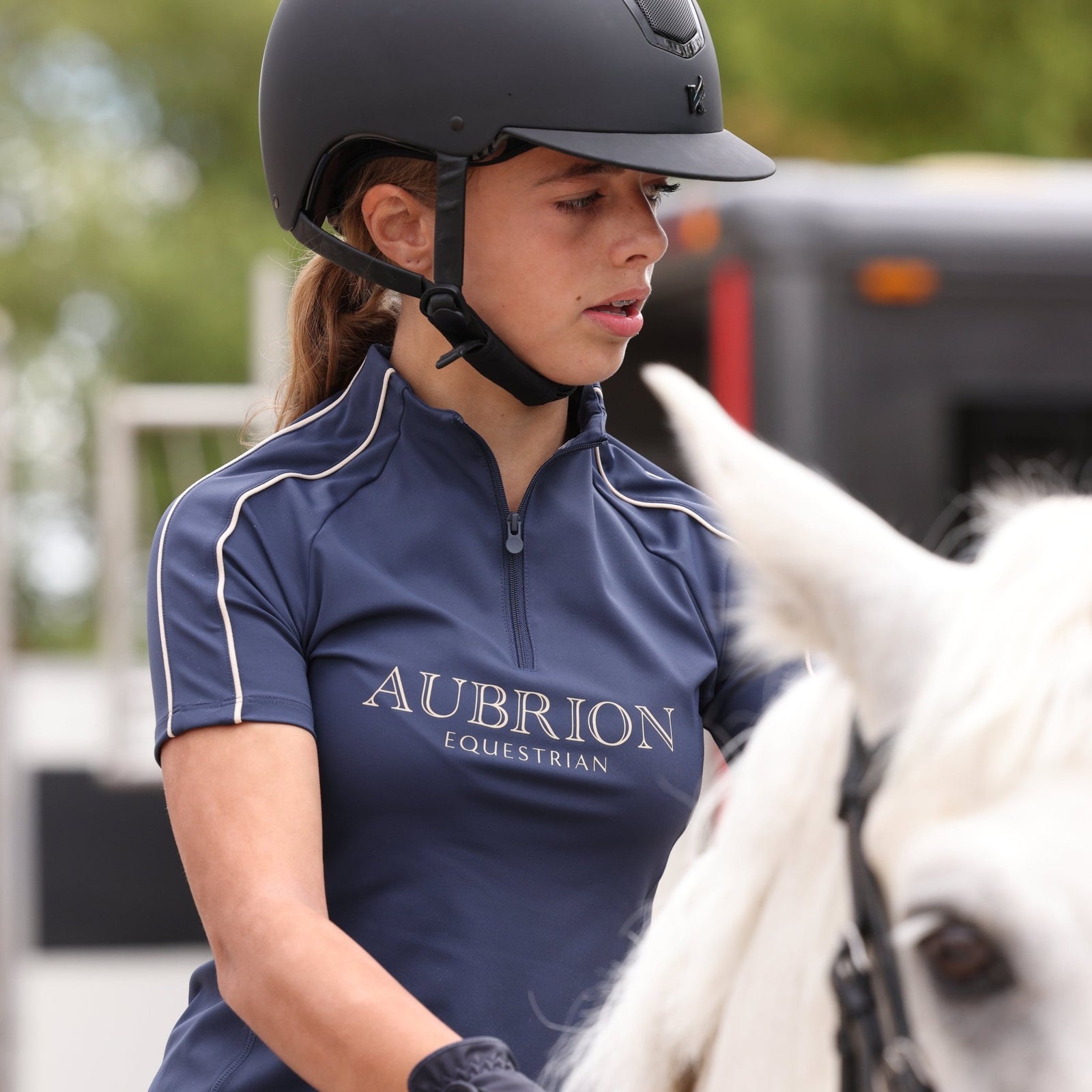Aubrion Equestrian Short Sleeve Base Layer - Young Rider - Nags Essentials