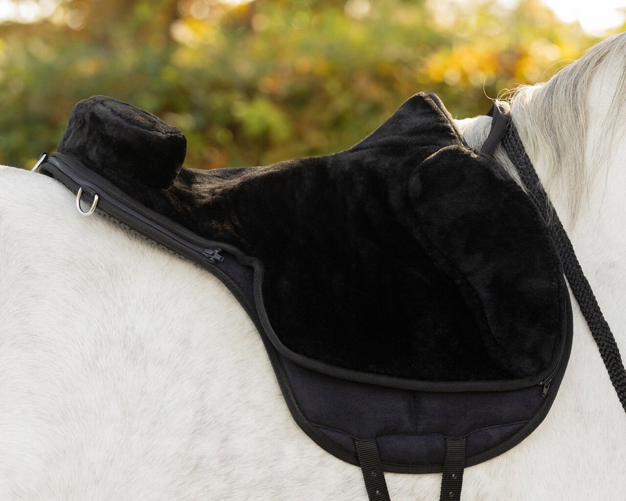 Bareback pad super soft Black - Nags Essentials