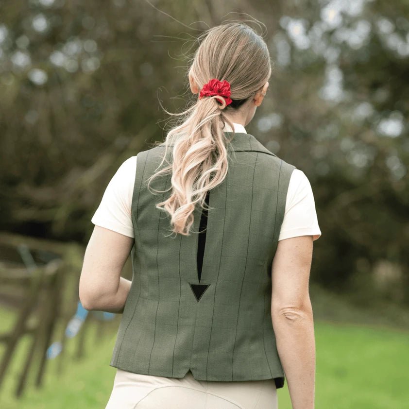 Bellingham Deluxe Show Waistcoat - Green - Nags Essentials