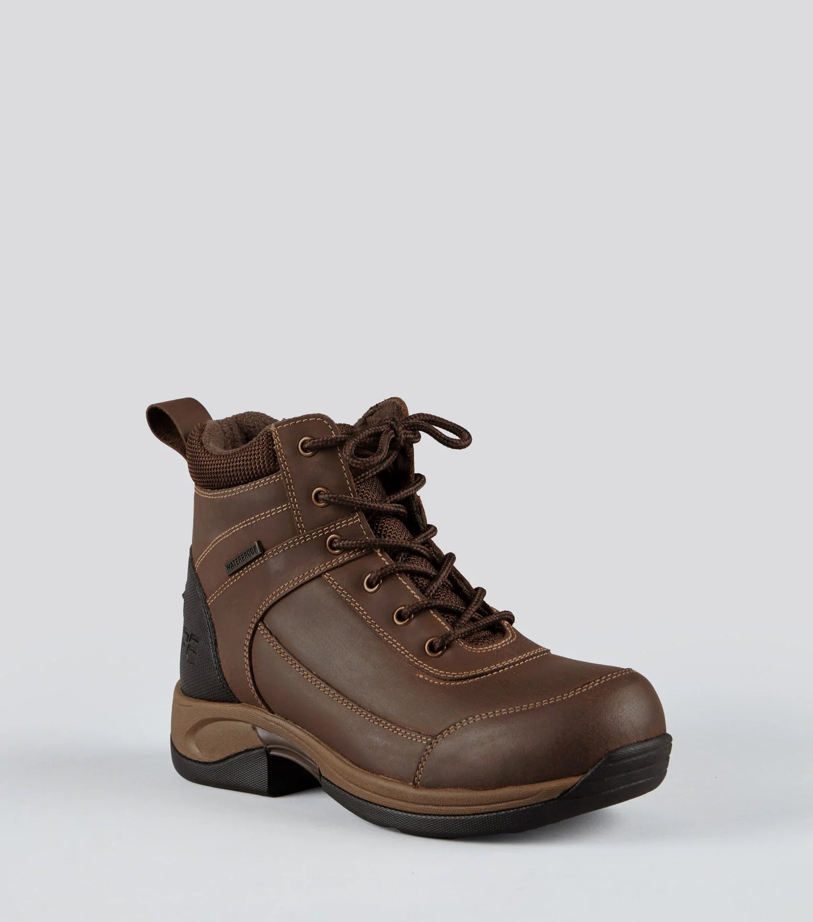 Premier Equine Borelli Waterproof Laced Boot - Brown