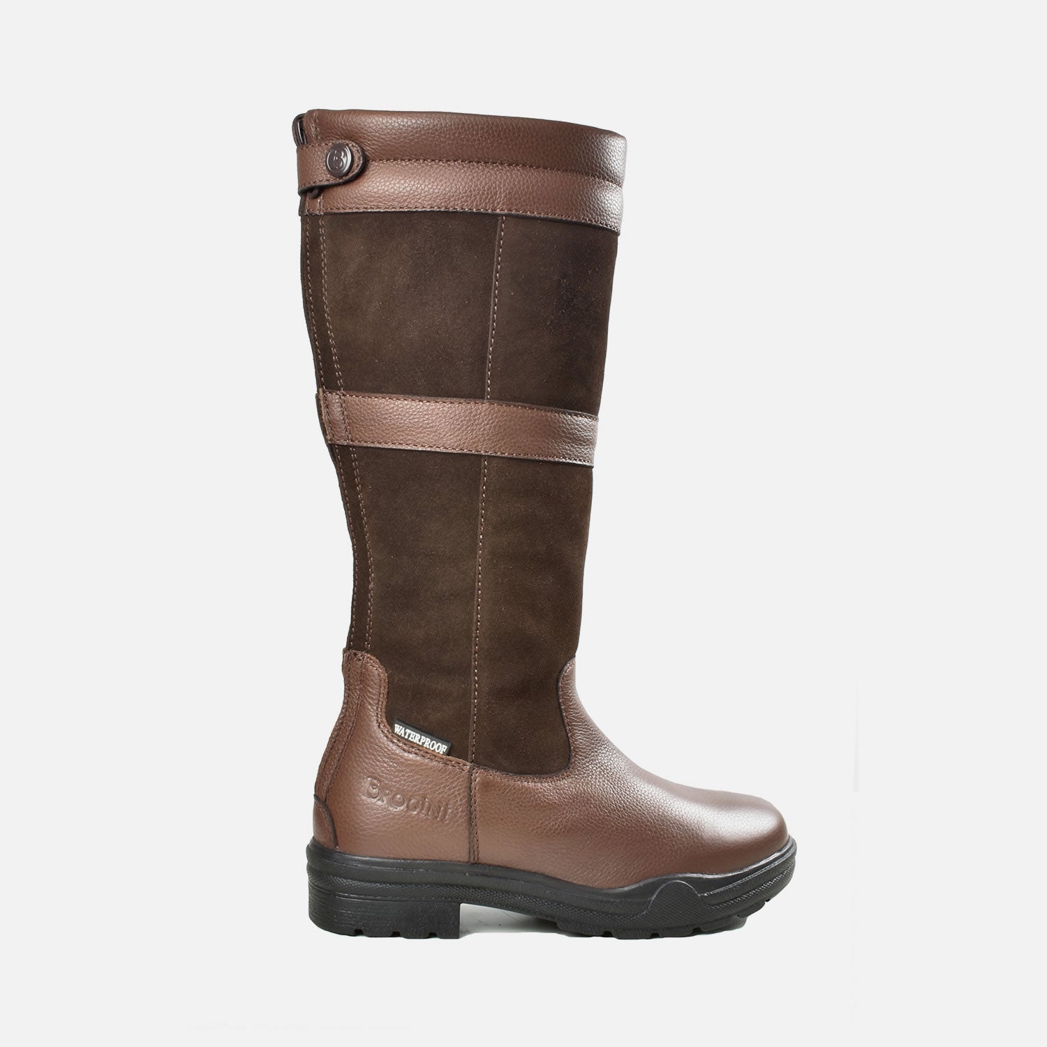 Brogini Hollingworth Piccino Zip Country Boots - Brown - Nags Essentials