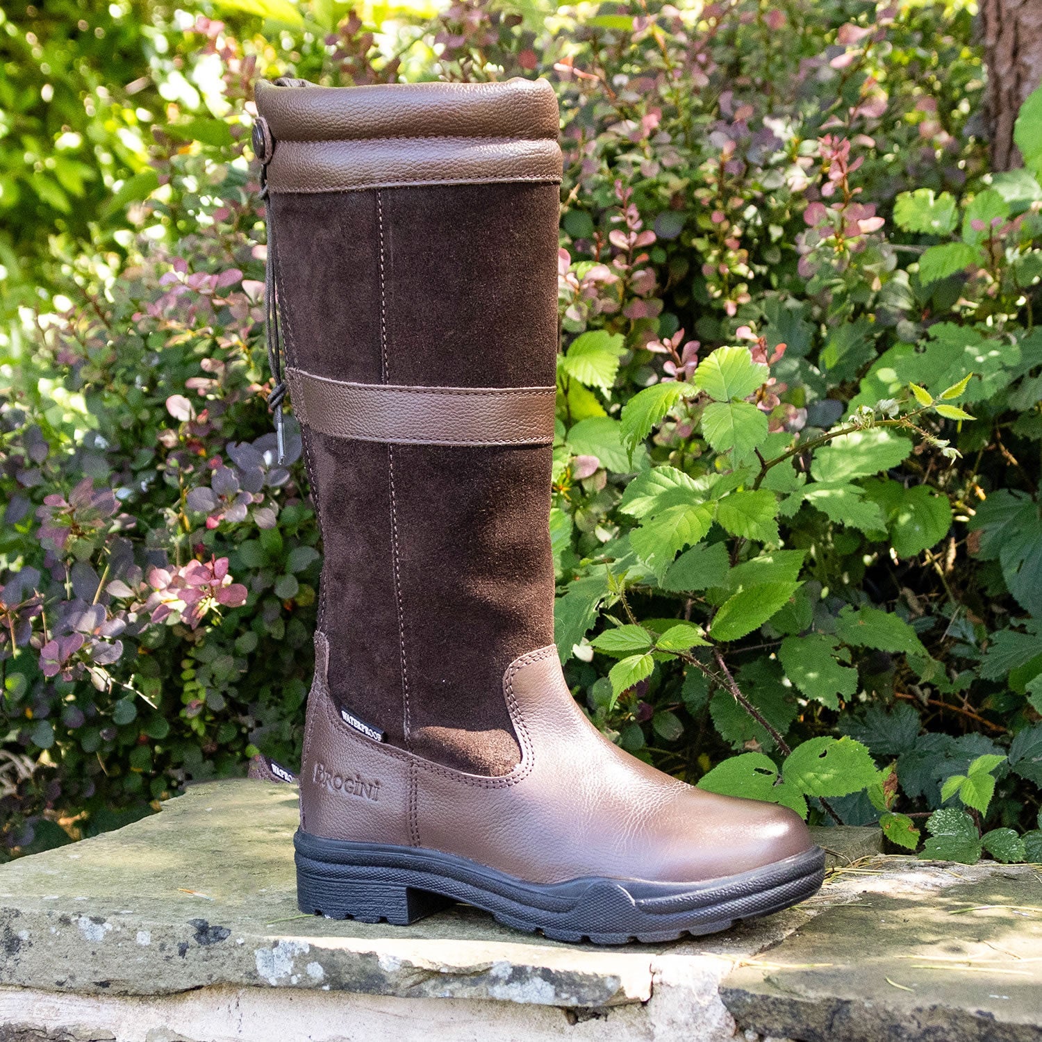 Brogini Hollingworth Zip Country Boots - Brown - Nags Essentials