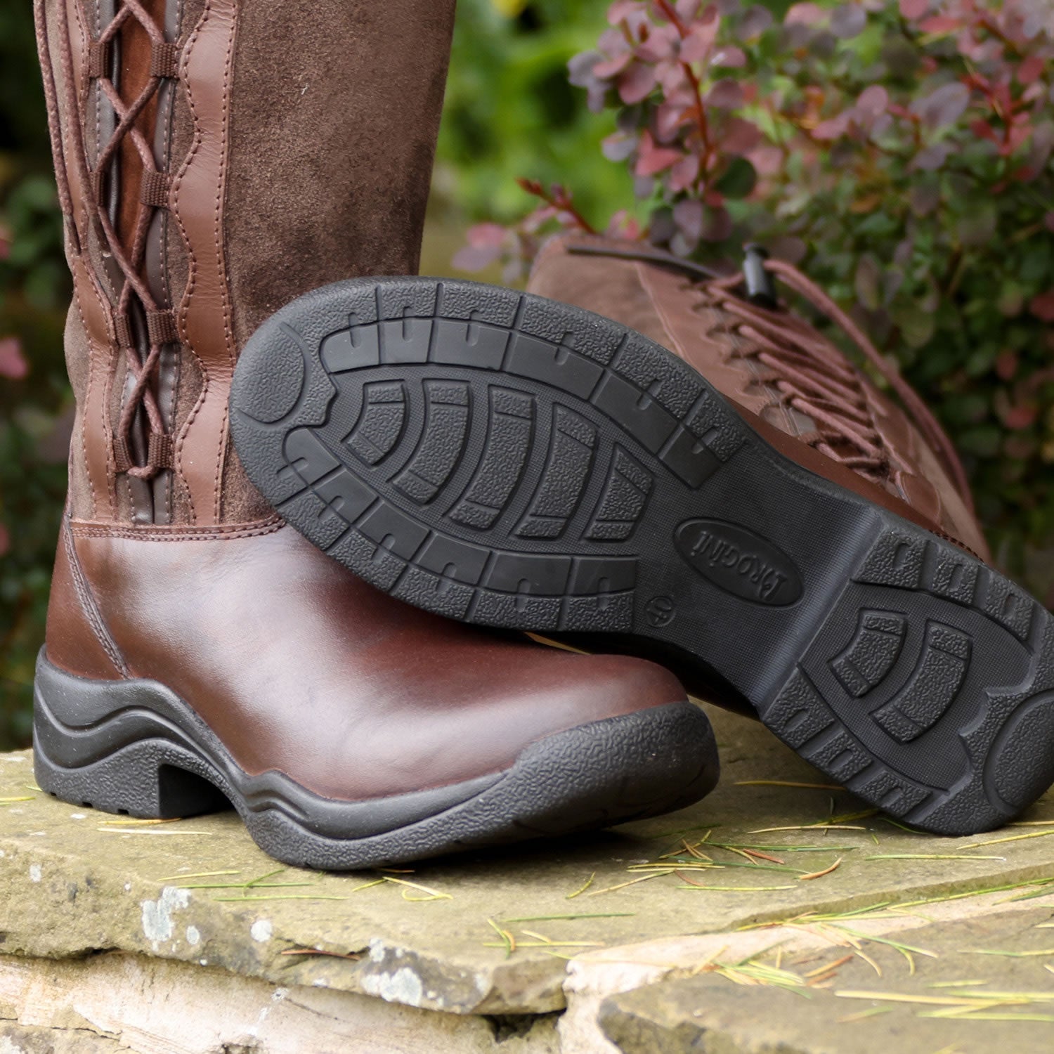 Brogini Winchester Lace - Up Country Boots - Brown - Nags Essentials