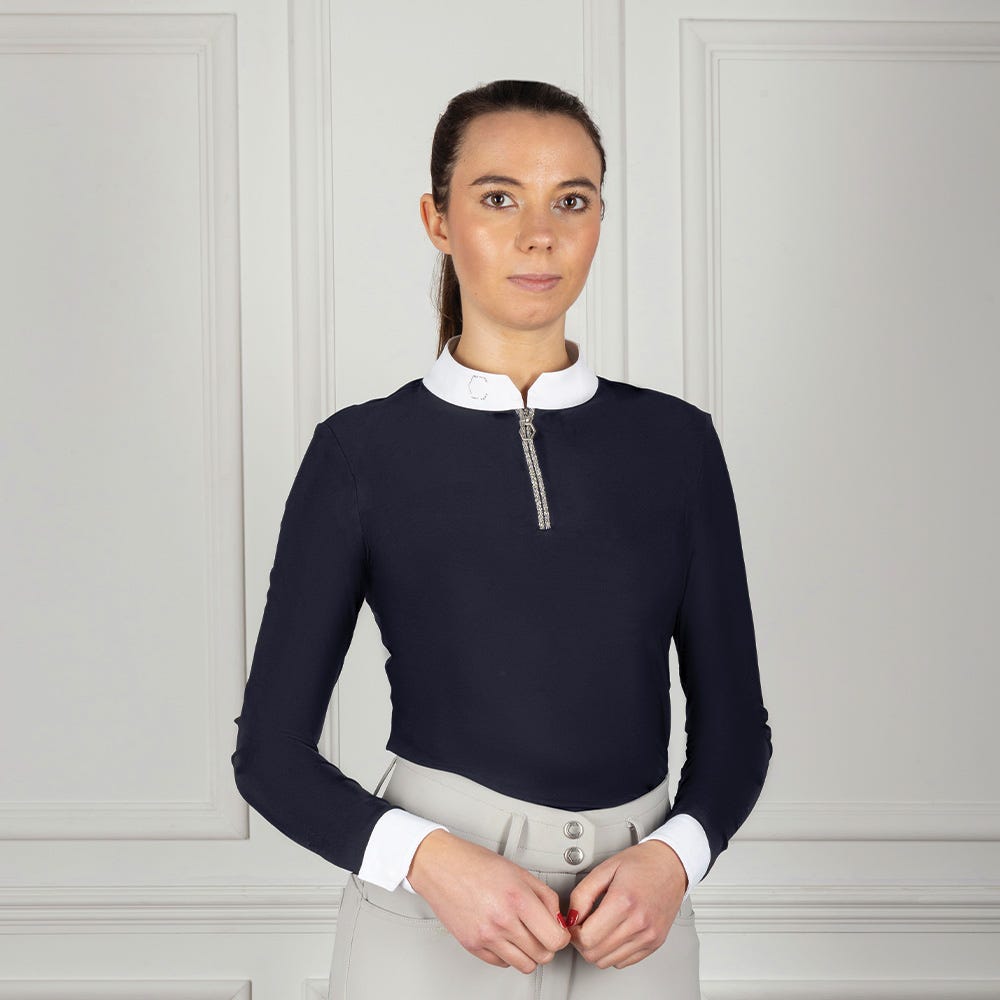 Coldstream Long Sleeve Elrick Show Shirt - Nags Essentials