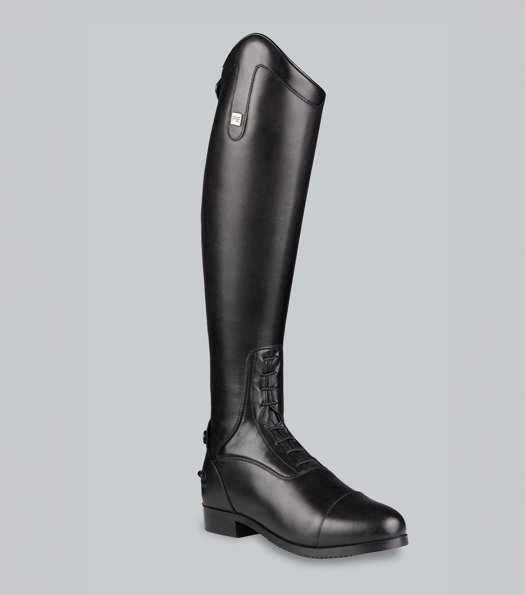 Premier Equine Courbette Leather Field Riding Boots - Black