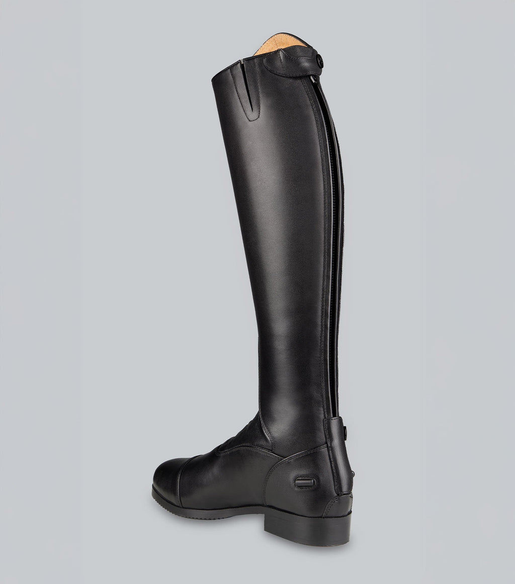 Premier Equine Courbette Leather Field Riding Boots - Black
