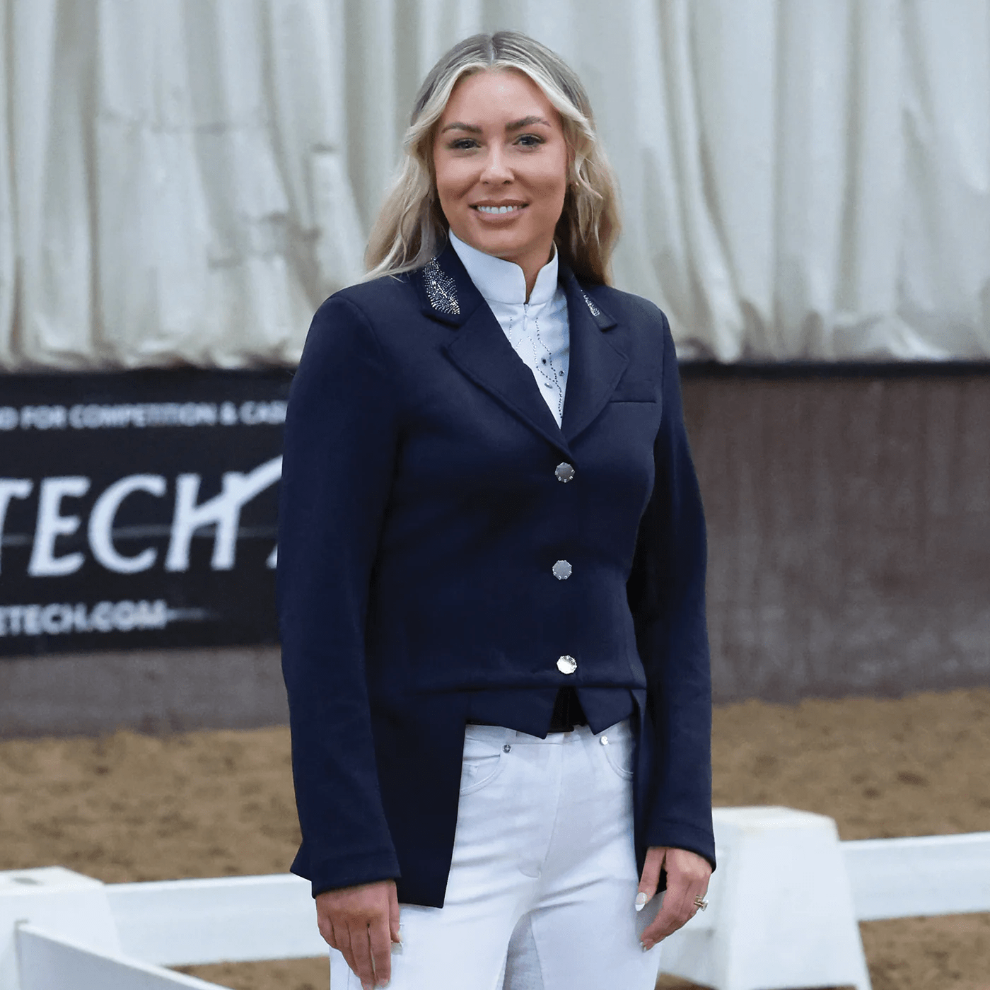 Crystal Cut-Away Dressage Competition Jacket - Nags Essentials