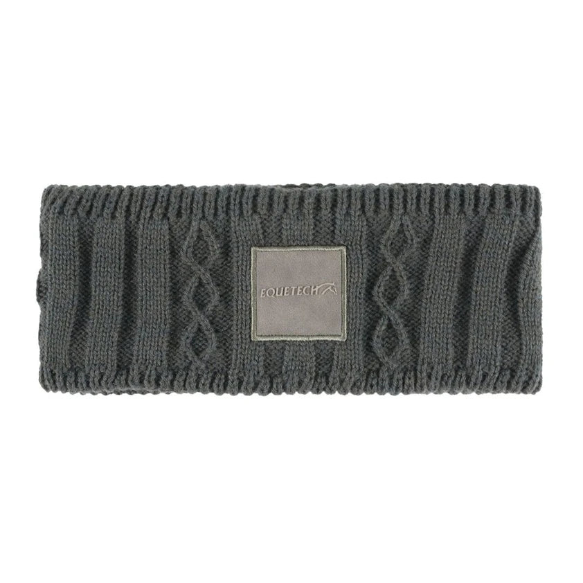 Reknit Recycled Cable Knit Headband - Alpine