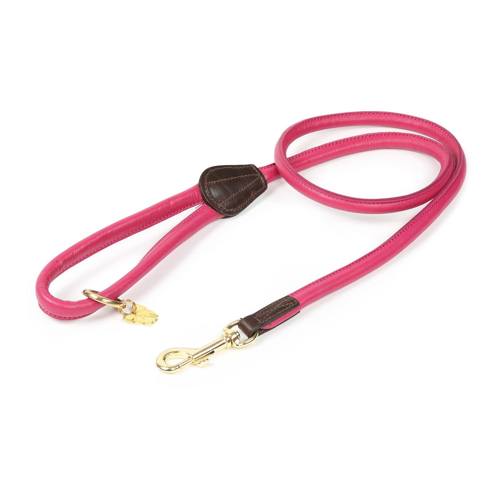 Digby & Fox Rolled Leather Dog Lead - Nags Essentials