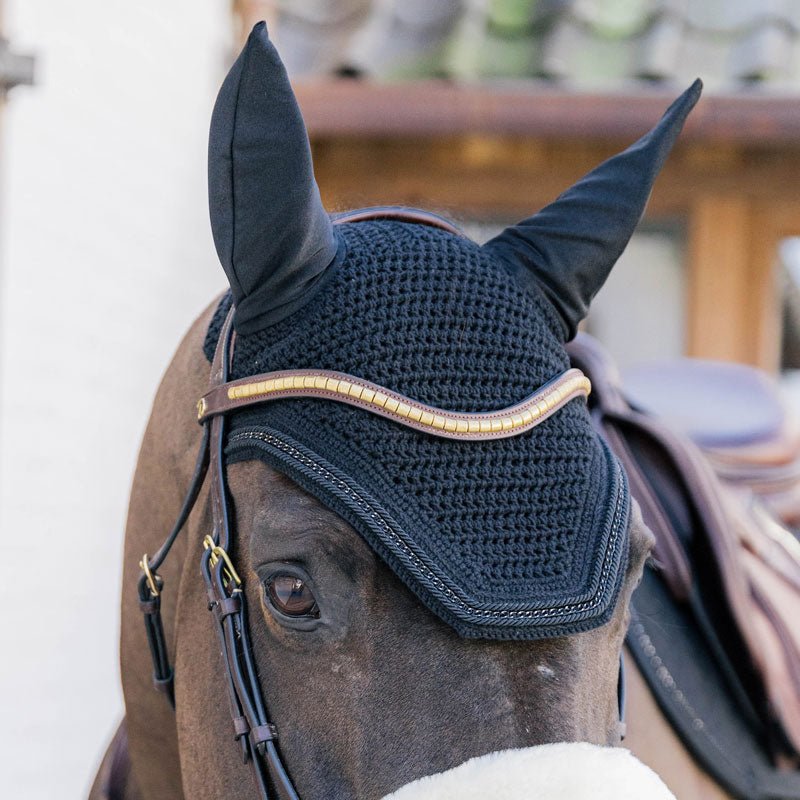 Dy’on Collection V-Shaped Clincher Browband Brass - Nags Essentials