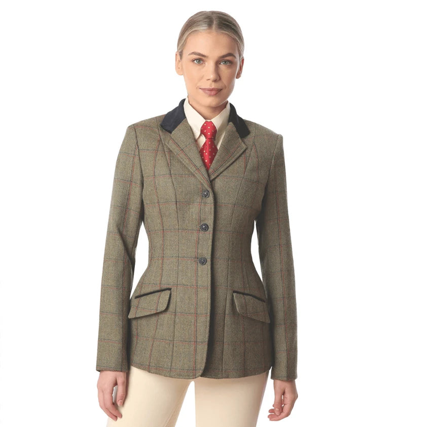 Equetech Launton Deluxe Tweed Riding Jacket
