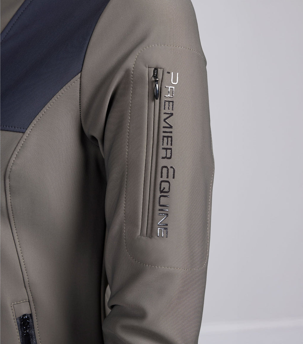 Premier Equine Elixir Womens Softshell Jacket - Mosswood