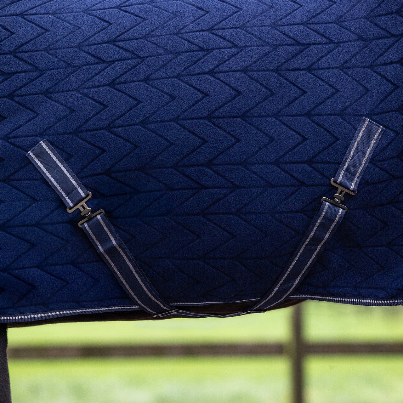 Embossed Fleece Rug With Detachable Neck - Nags Essentials