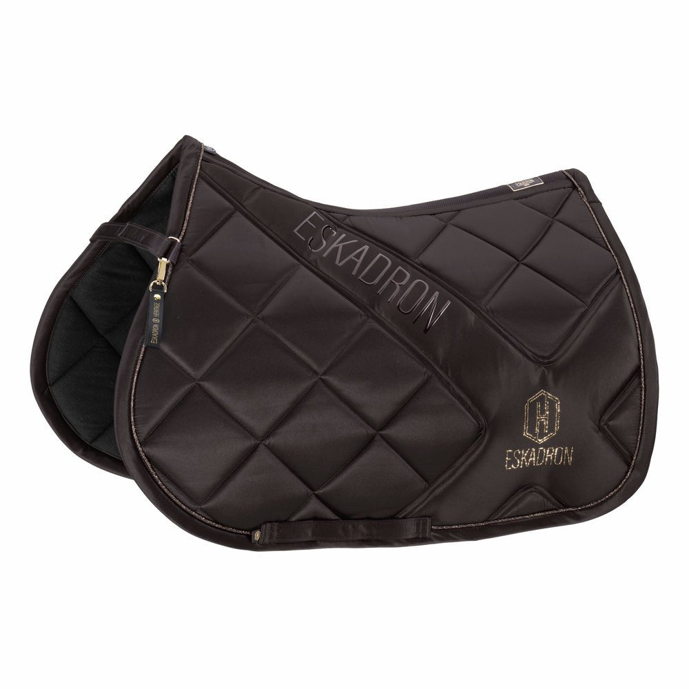 Eskadron Heritage Bicross Matt Gloss Jump Saddle Pad - Nags Essentials