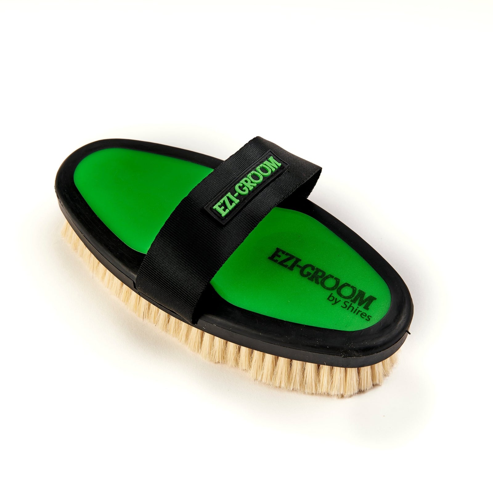 EZI-GROOM Grip Body Brush with Goat Hair - Nags Essentials