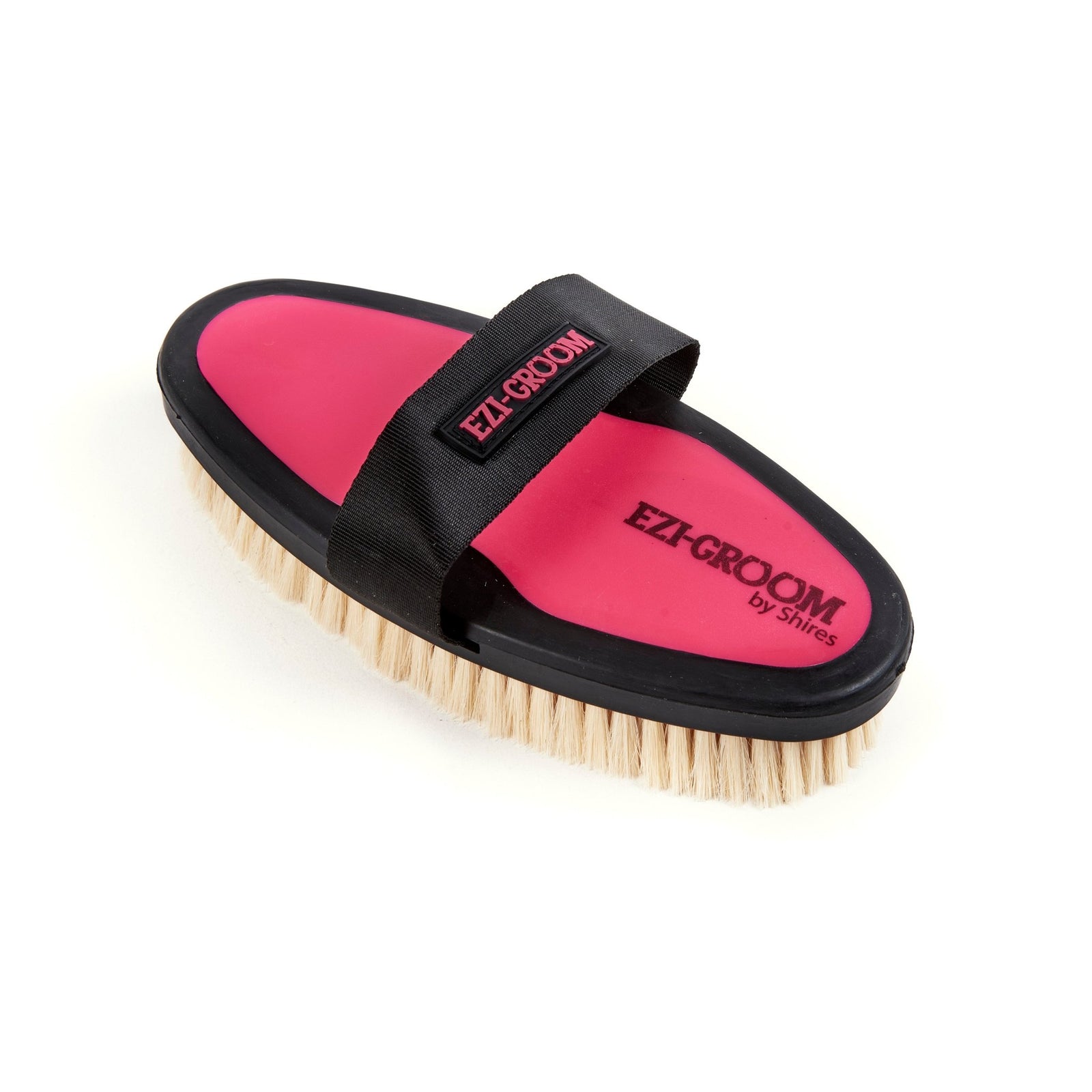 EZI-GROOM Grip Body Brush with Goat Hair - Nags Essentials