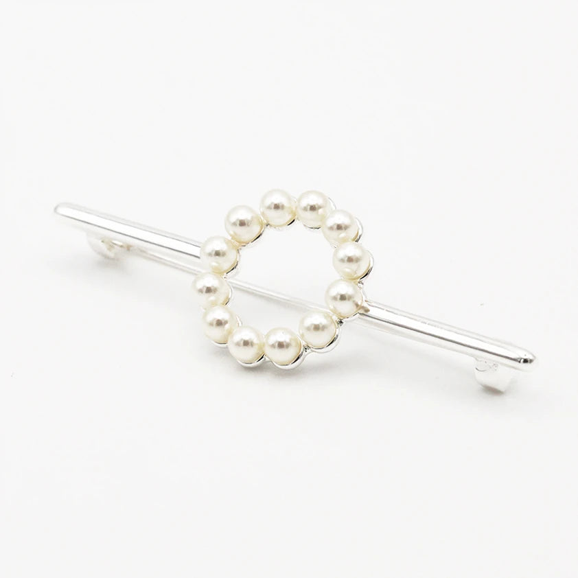 Deluxe Halo Stock Pin - Silver