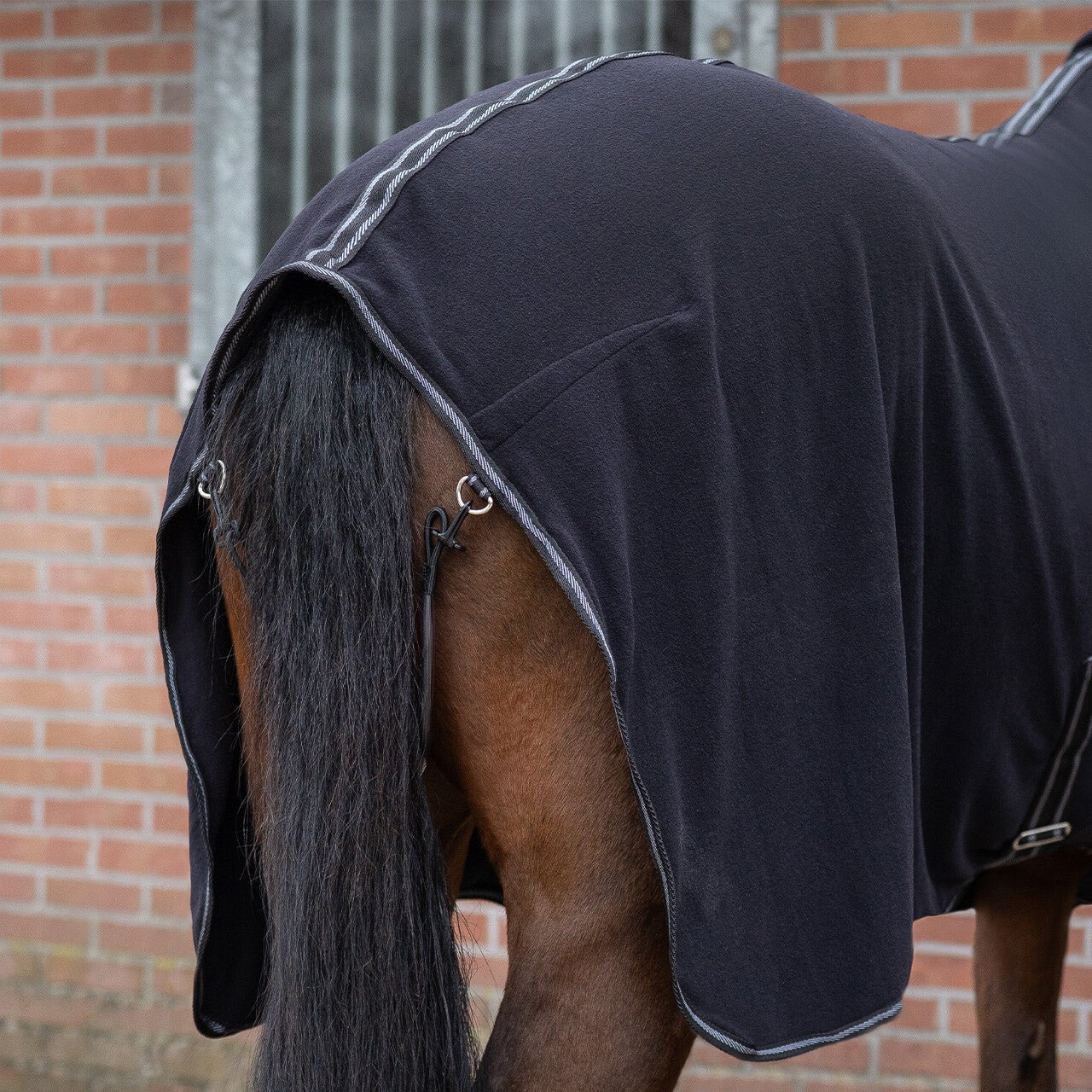 Fleece Rug Terry-dry Black - Nags Essentials