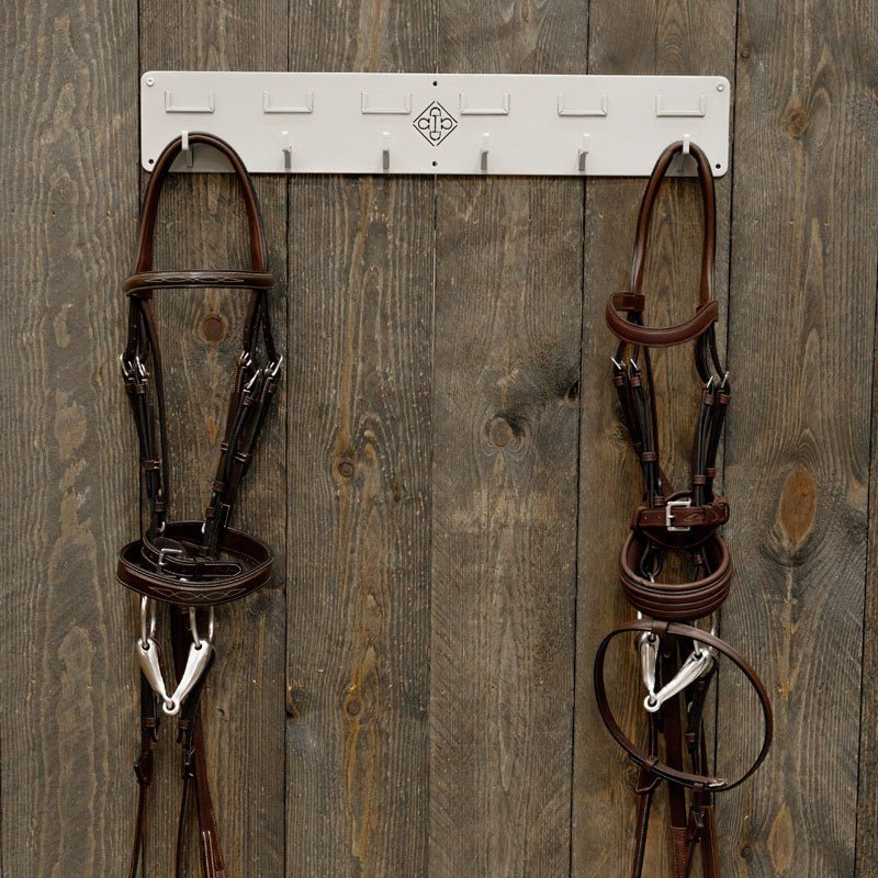 Grooming Deluxe Bridle Hanger 6 Hooks and Name Tags - Nags Essentials