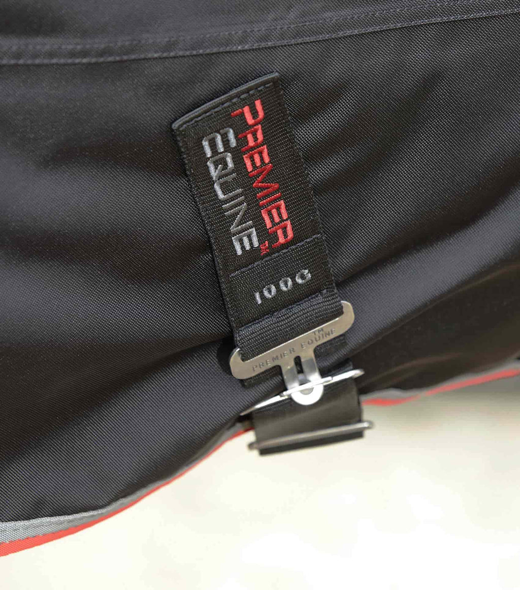 Premier Equine Horse Walker Rug 100g - Black