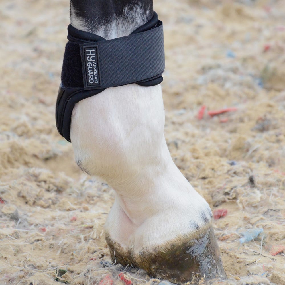 Hy Equestrian Armoured Guard Pro Reaction Compliant Fetlock Boots - Nags Essentials