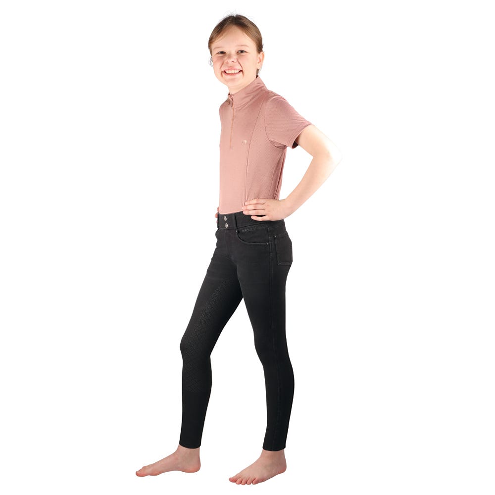 Hy Equestrian Elevate Mizs Denim Breeches - Nags Essentials