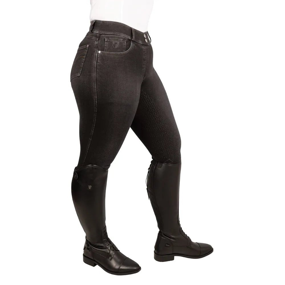 Hy Equestrian Elevate Style Denim Breeches - Nags Essentials