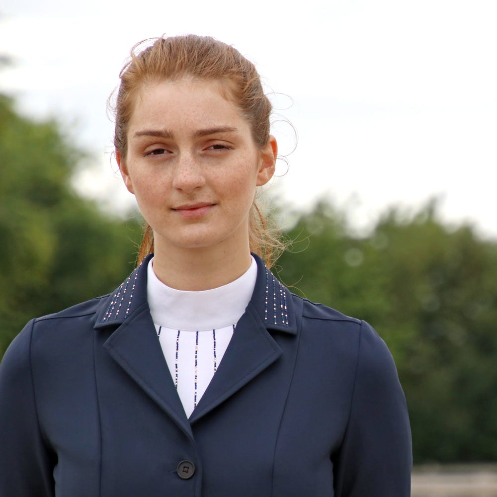 Hy Equestrian Roka Rose Show Shirt - Nags Essentials
