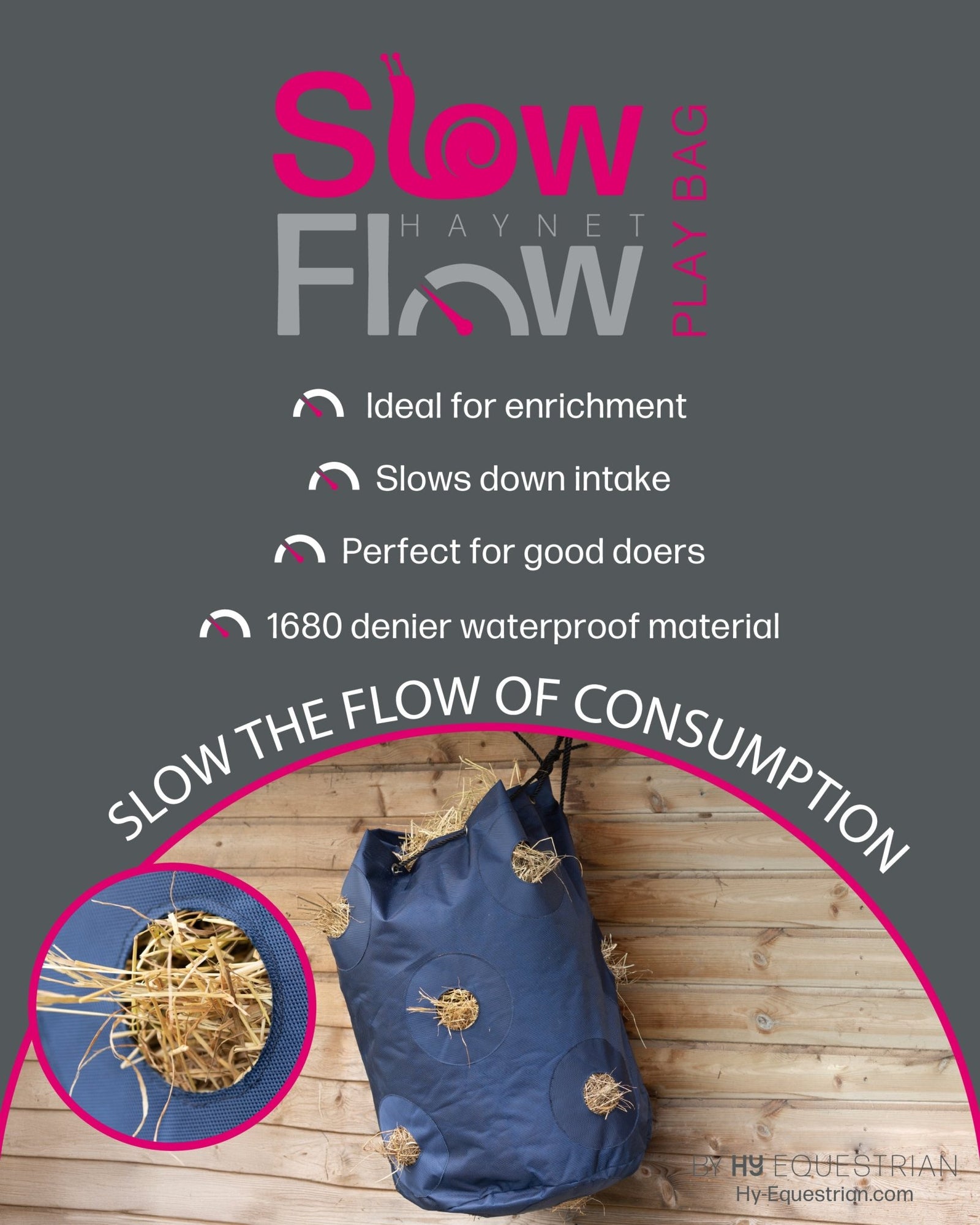 Hy Equestrian Slow Flow Play Bag - Nags Essentials
