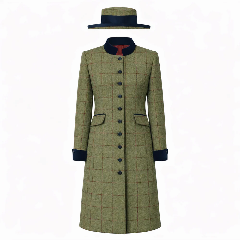 Launton Tweed Leader Jacket / Dress + Hat