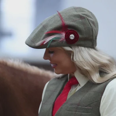 Launton Tweed Flat Cap